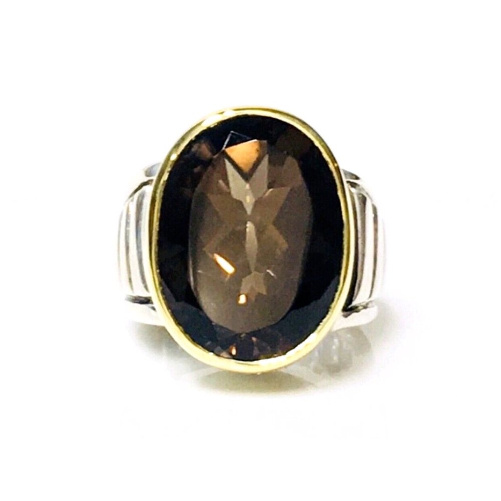 Lagos Caviar Sterling 18k Color Cocktail Ring